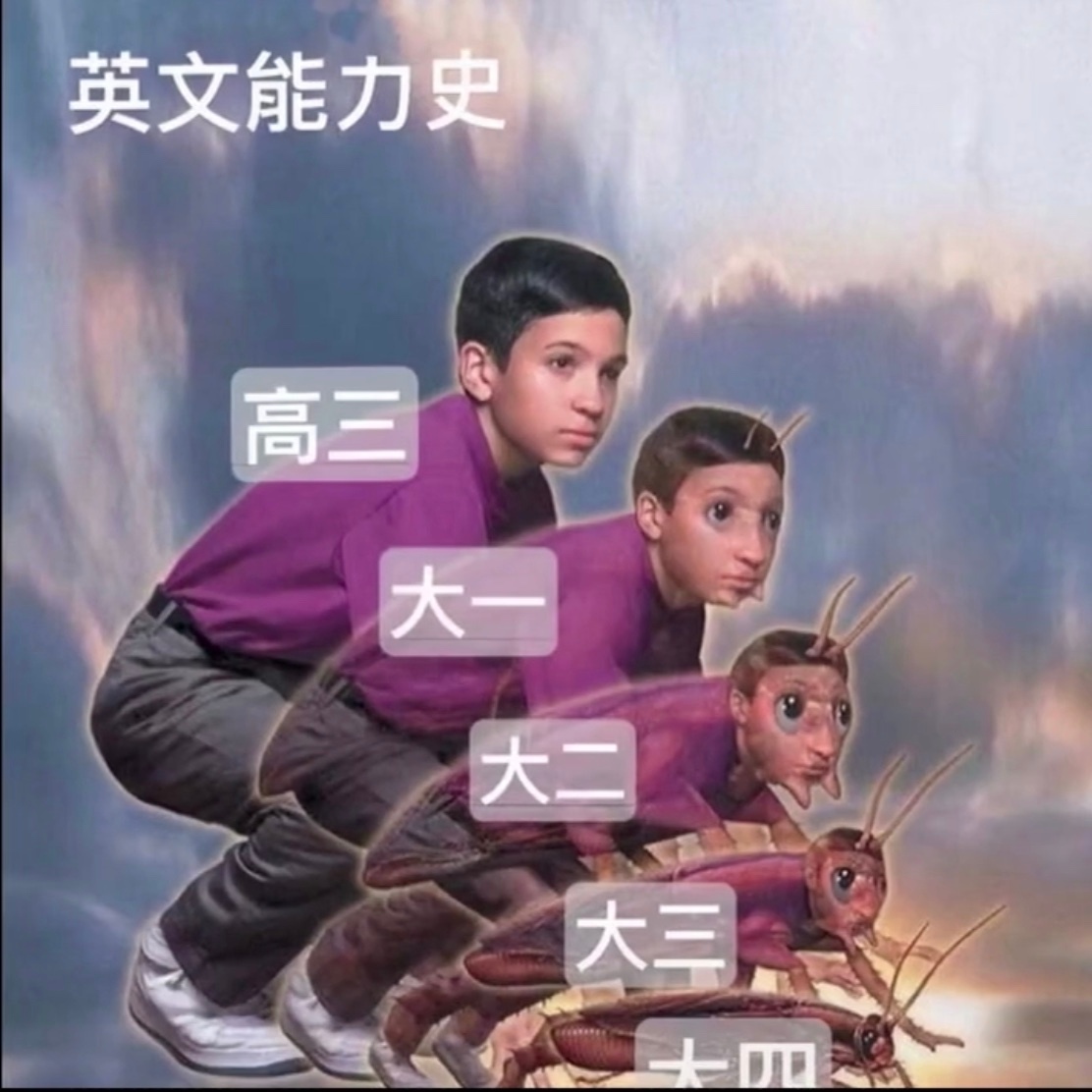 英文能力史高三大大二大三爱斗图gif搞笑图片