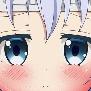 害羞脸红爱斗图gif搞笑图片