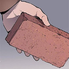 砖头警告爱斗图gif搞笑图片