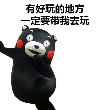 有好玩的地方，一定要带我去玩爱斗图gif搞笑图片