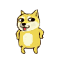 doge小黄狗略略略爱斗图gif搞笑图片