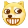 小黄脸龇牙表情包 doge爱斗图gif搞笑图片