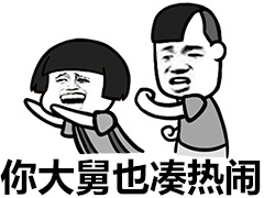 你大舅也凑热闹爱斗图gif搞笑图片