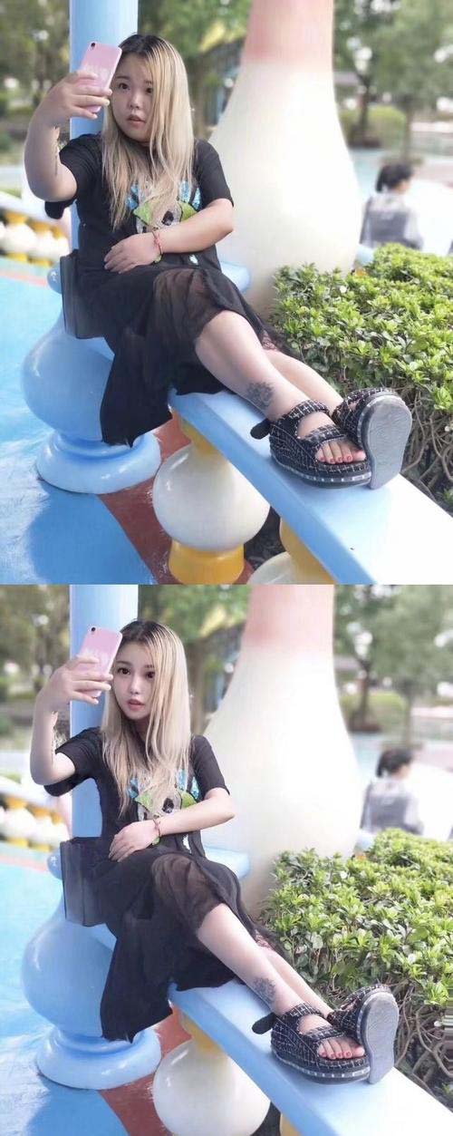 人长的丑没事，美图技能好就行搞笑图吧gif搞笑图片