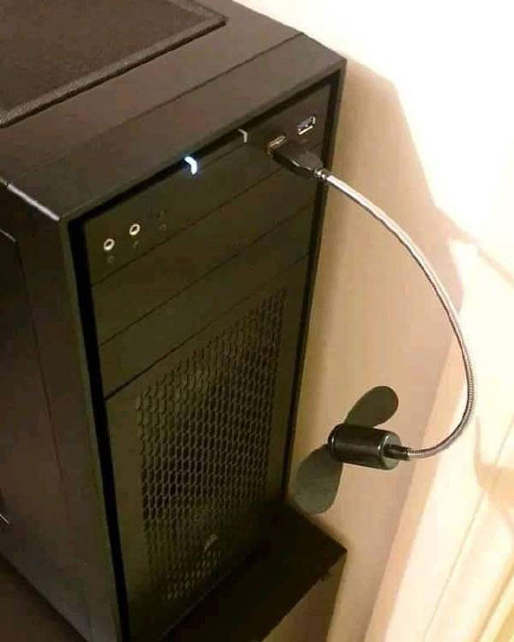 工作累了，给自己降降温搞笑图吧gif搞笑图片