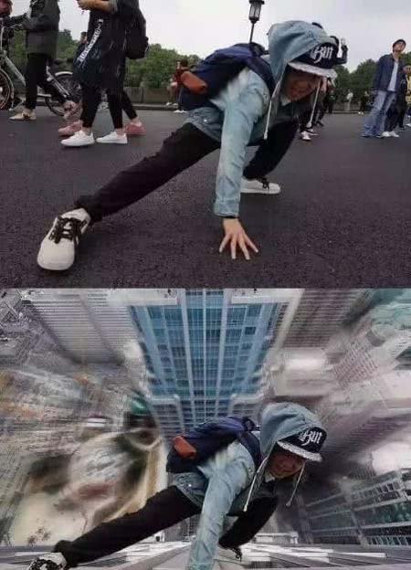 求PS大神帮我换个刺激的背景搞笑图吧gif搞笑图片