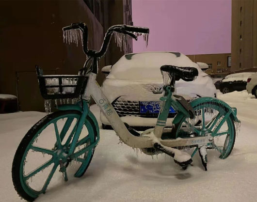 这个雪天是有多冷搞笑图吧gif搞笑图片