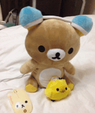 开心摇摆的泰迪熊玩偶搞笑图吧gif搞笑图片