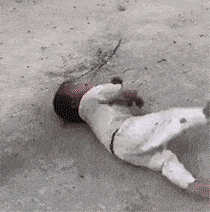 小朋友的翻滚绝招搞笑图吧gif搞笑图片