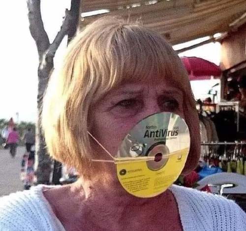 超强防御功能的杀毒软件光盘口罩搞笑图吧gif搞笑图片