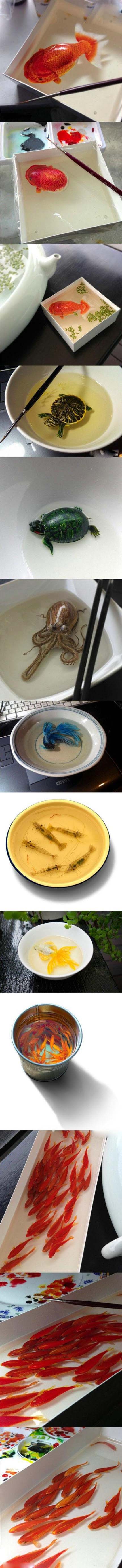 简直不敢相信，这些都是画出来的（长图）搞笑图吧gif搞笑图片