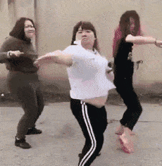 帅哥们，来呀，一起把舞嗨起来搞笑图吧gif搞笑图片