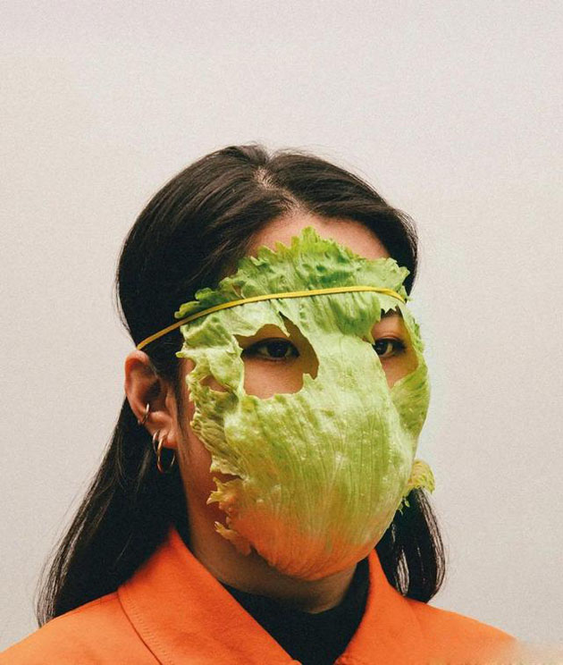 用白菜自制口罩 天然又环保搞笑图吧gif搞笑图片