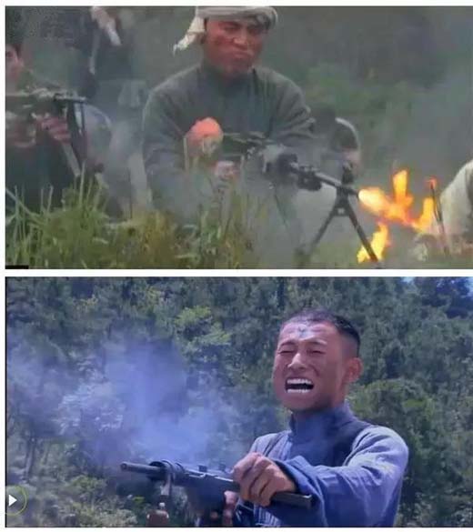 红军的火力也是猛猛的....搞笑图吧gif搞笑图片