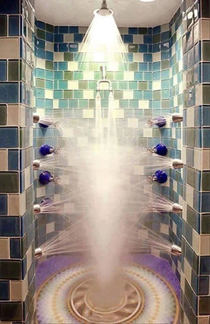 全方位洗澡装置 敢不敢试一试搞笑图吧gif搞笑图片