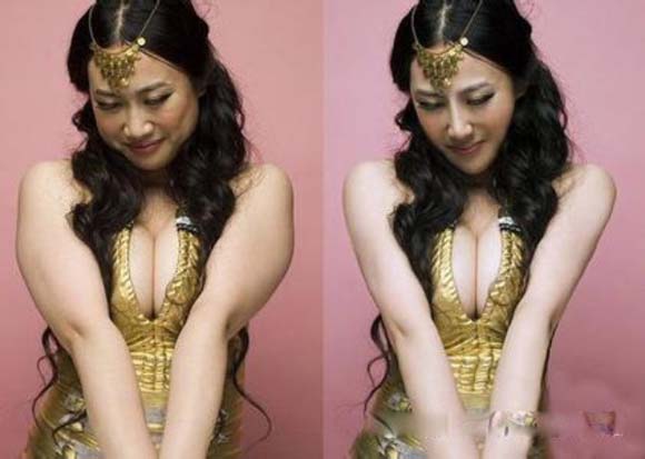 神奇的PS，P出好身材！搞笑图吧gif搞笑图片