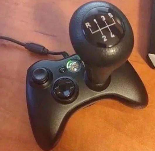 这个手动档的游戏杆不错噢搞笑图吧gif搞笑图片