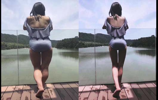 ps修图高手，胖修瘦，赞搞笑图吧gif搞笑图片