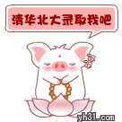 清华北大录取我吧可爱趣图gif搞笑图片