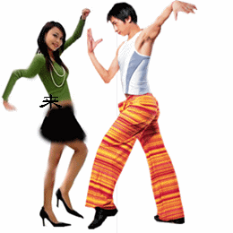 一起来跳个双人舞吧可爱趣图gif搞笑图片