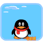 Q宠投篮不小心把自己装进篮筐可爱趣图gif搞笑图片