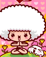 双手作揖可爱趣图gif搞笑图片