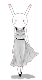 最时尚的兔子可爱趣图gif搞笑图片