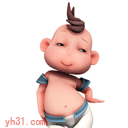 扭扭腰，活动一下可爱趣图gif搞笑图片