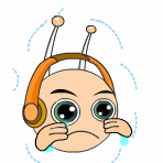 啊切，打喷嚏的孩子可爱趣图gif搞笑图片