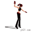 劲舞秀可爱趣图gif搞笑图片