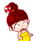 做怪脸的洛宝贝可爱趣图gif搞笑图片