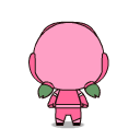 嗨，我在这里呀可爱趣图gif搞笑图片