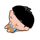 不停的在地上打滚可爱趣图gif搞笑图片