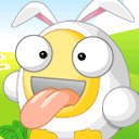 吐着长长的怪舌头可爱趣图gif搞笑图片