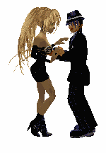 卡通情侣跳舞可爱趣图gif搞笑图片