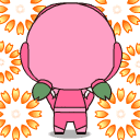 运动一下，扭扭腰可爱趣图gif搞笑图片