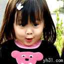 呵呵，小美女可爱趣图gif搞笑图片