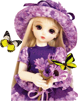 漂亮的卡通布娃娃可爱趣图gif搞笑图片