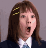 美女变脸金馆长可爱趣图gif搞笑图片