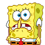 海绵宝宝大变脸可爱趣图gif搞笑图片