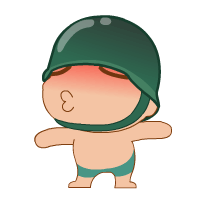 快乐跳舞的炮炮兵可爱趣图gif搞笑图片