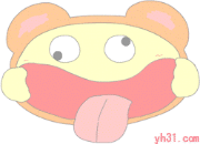 张大嘴可爱趣图gif搞笑图片