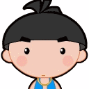 细哥娃娃装囧脸可爱趣图gif搞笑图片