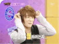 搞怪学绵羊的男生可爱趣图gif搞笑图片