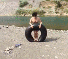 努力不一定会成功，但是不努力一定很舒服！爆笑gif搞笑图片