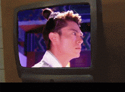 考虑过电视的感受么？爆笑gif搞笑图片