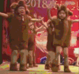 好悲伤，但还是要跳完....爆笑gif搞笑图片