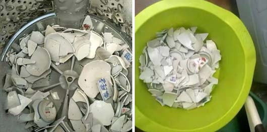 是谁说的碗可以放洗衣机里洗的爆笑gif搞笑图片