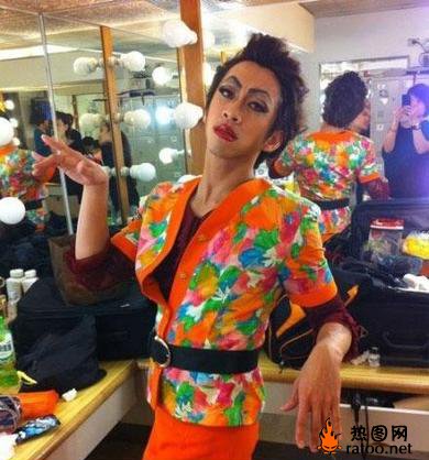 造型帝陈汉典爆笑gif搞笑图片