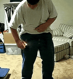 本来就烧跟线，结果把自己给烧了爆笑gif搞笑图片